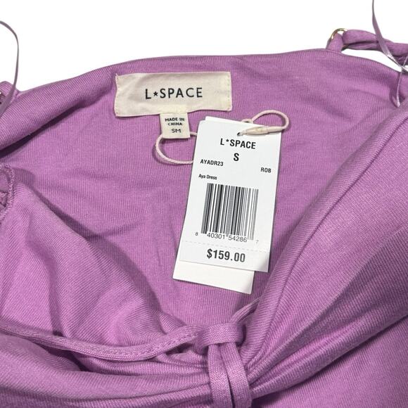 NWT! L*Space L-Space Aya Halter Dress in Rosebud - Size Small - Picture 12 of 12